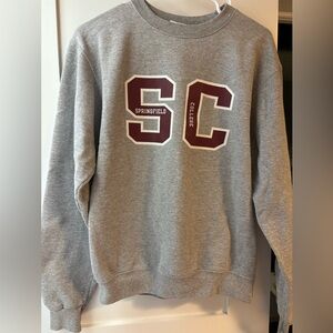 Springfield College Gray Crewneck